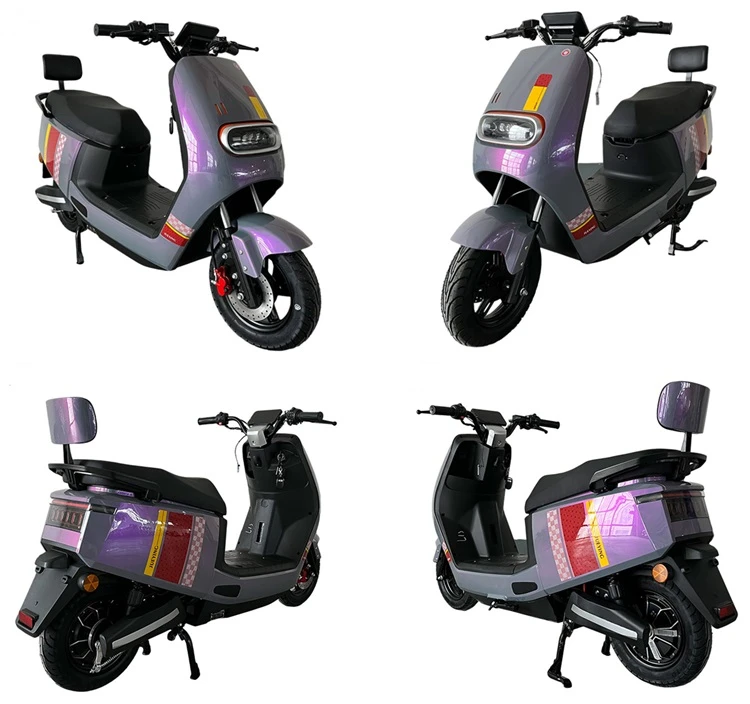 Battery Power Electric Scooter-Purple