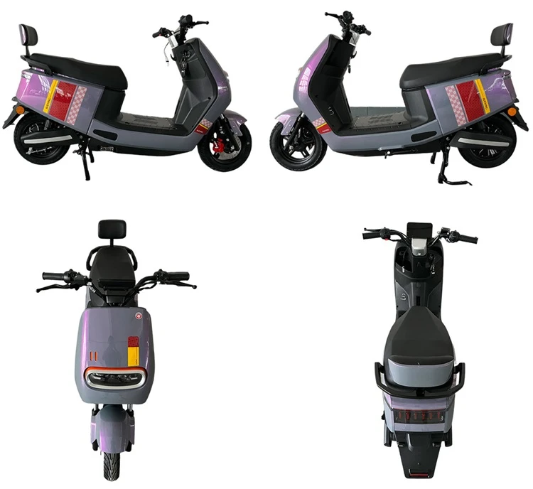 Battery Power Electric Scooter For Adults-Purple