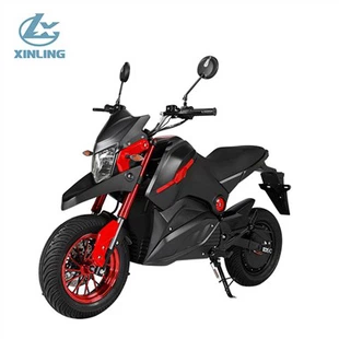 Motocicleta eléctrica potente para adultos