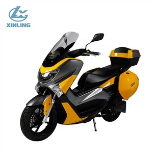Motocicleta de carreras deportivas
