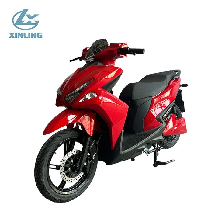 72V 2000W Electric Motorcycle-Red